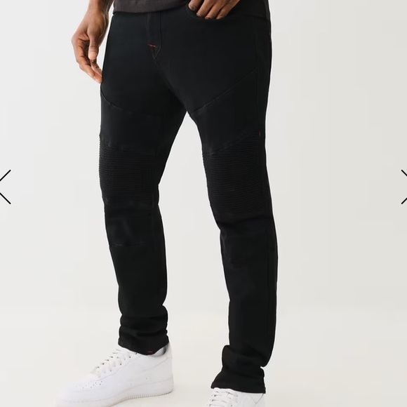 True Religion Rocco SN Moto Skinny Jean W30,W31,W34 / L32 Style: 700061 - Picture 10 of 16